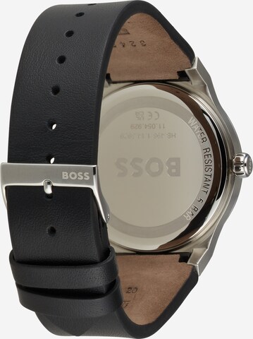 juoda BOSS Analoginis (įprasto dizaino) laikrodis 'CANDOR'
