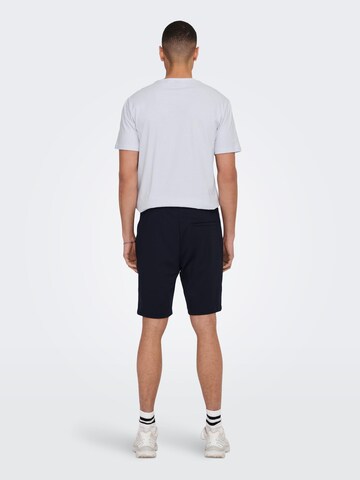 Only & Sons Regular Shorts 'Linus' in Blau