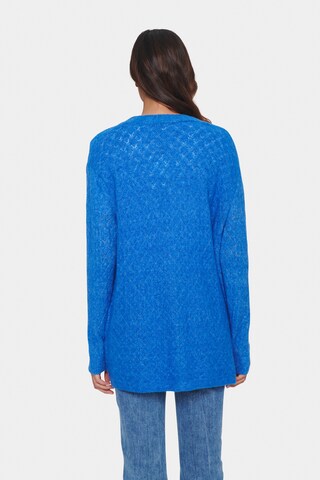 Cardigan ' Dac' SAINT TROPEZ en bleu