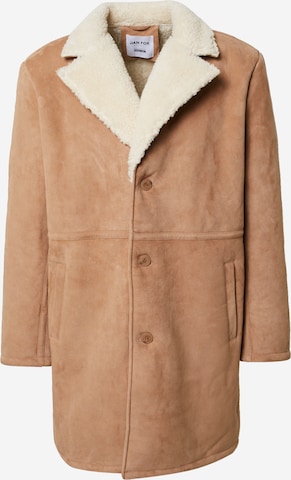 DAN FOX APPAREL Mantel 'Ilias' in Beige: predná strana