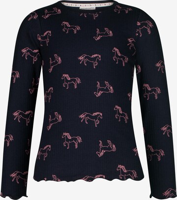 SALT AND PEPPER Shirt 'Wild Horses' in Blue: front