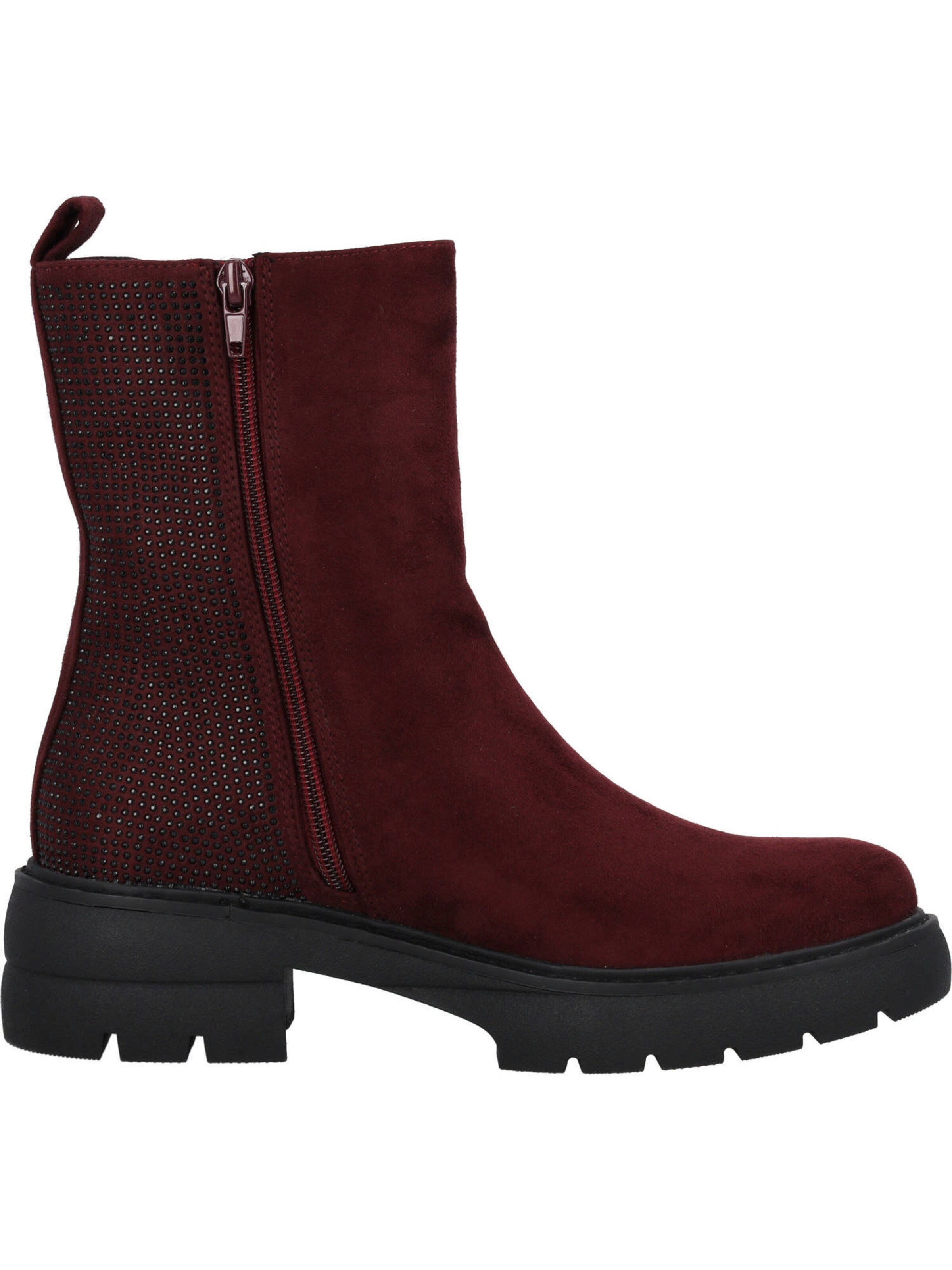 Chelsea Boots 'Jynna' Palado by Sila Sahin en rouge