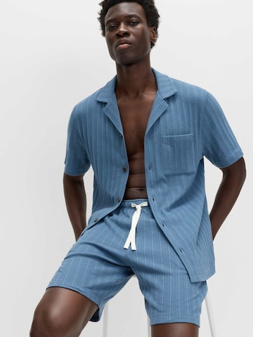 Pantaloncini da pigiama di Marks & Spencer in blu