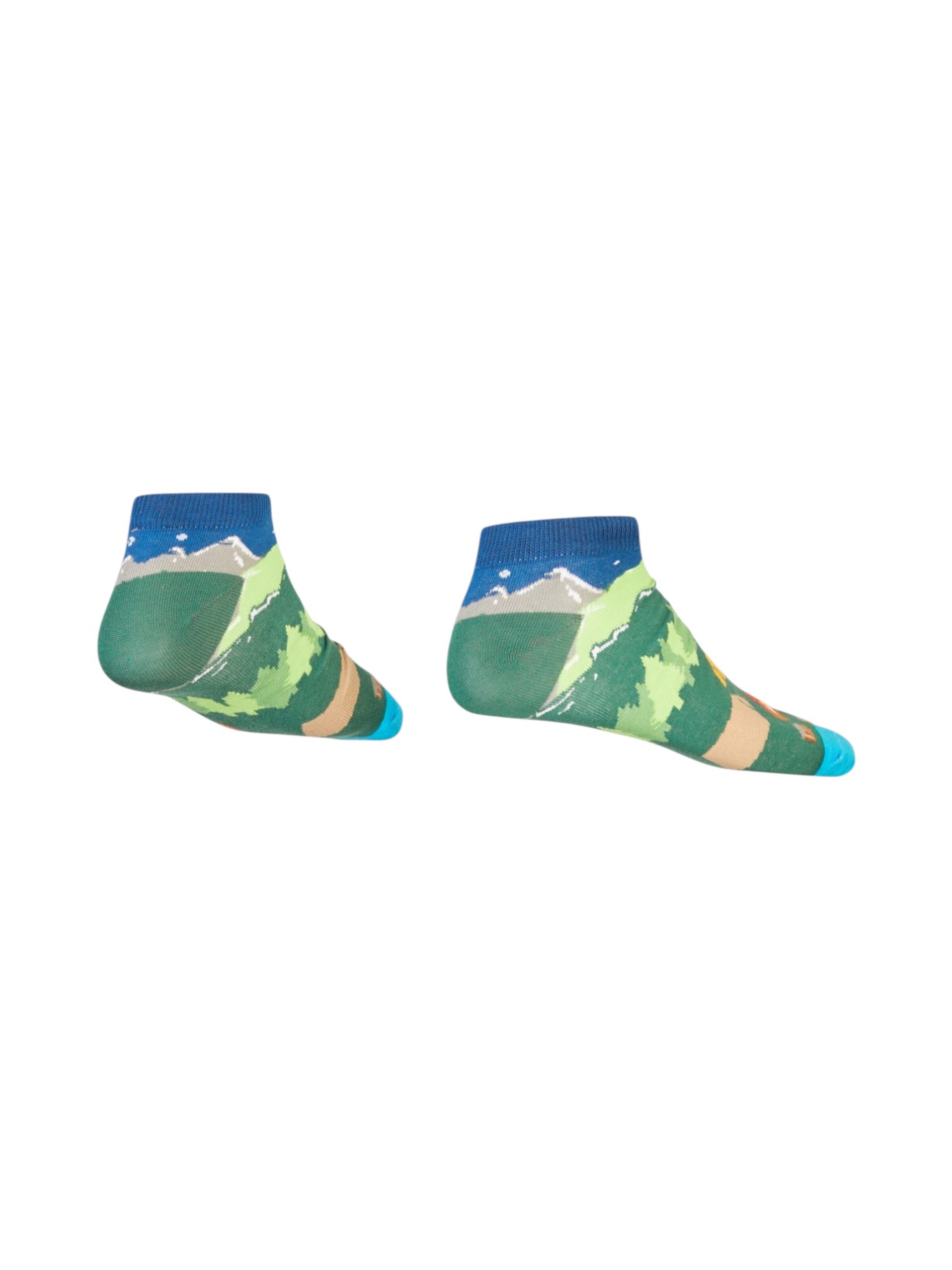 AbgeStrumpft Socks 'Camping' in Green