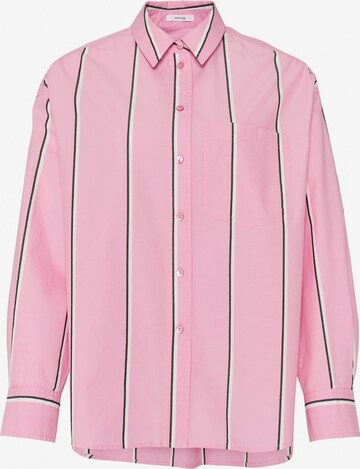 OLYMP Blouse in Pink: front