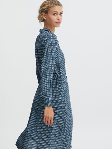 b.young - Vestido camisero 'JOSA' en azul: frente