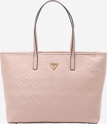 Cabas 'Power Play' GUESS en rose : devant