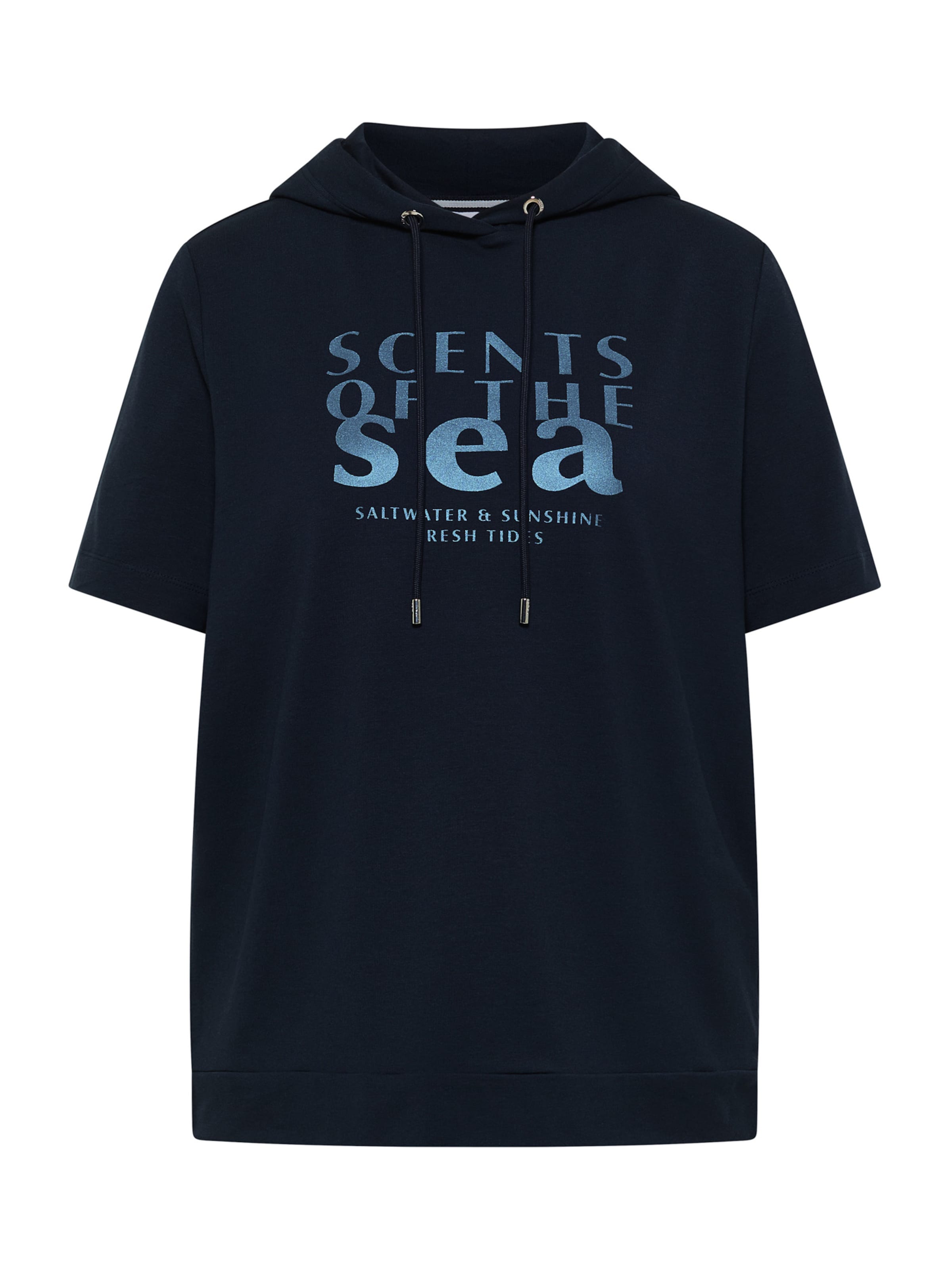 CECIL Sweatshirt 'Scents Of The Sea' in Blue: front