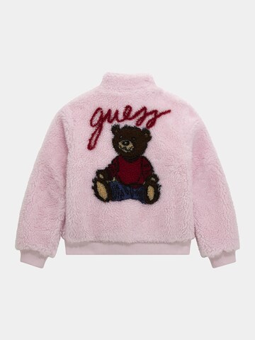 GUESS Sweatjacke in Pink