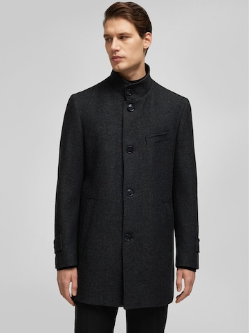 HECHTER PARIS Between-Seasons Coat in Grey: front