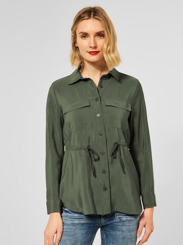 STREET ONE - Blusa en verde: frente