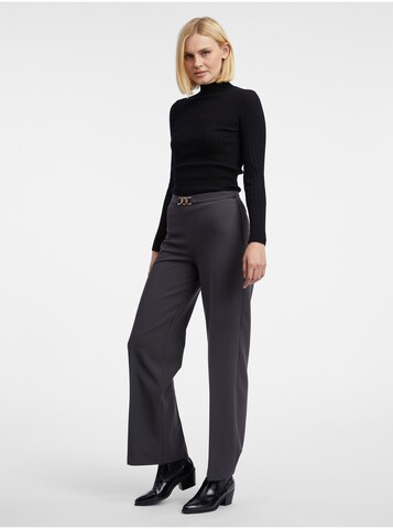 Orsay Wide leg Pleated Pants in Grey