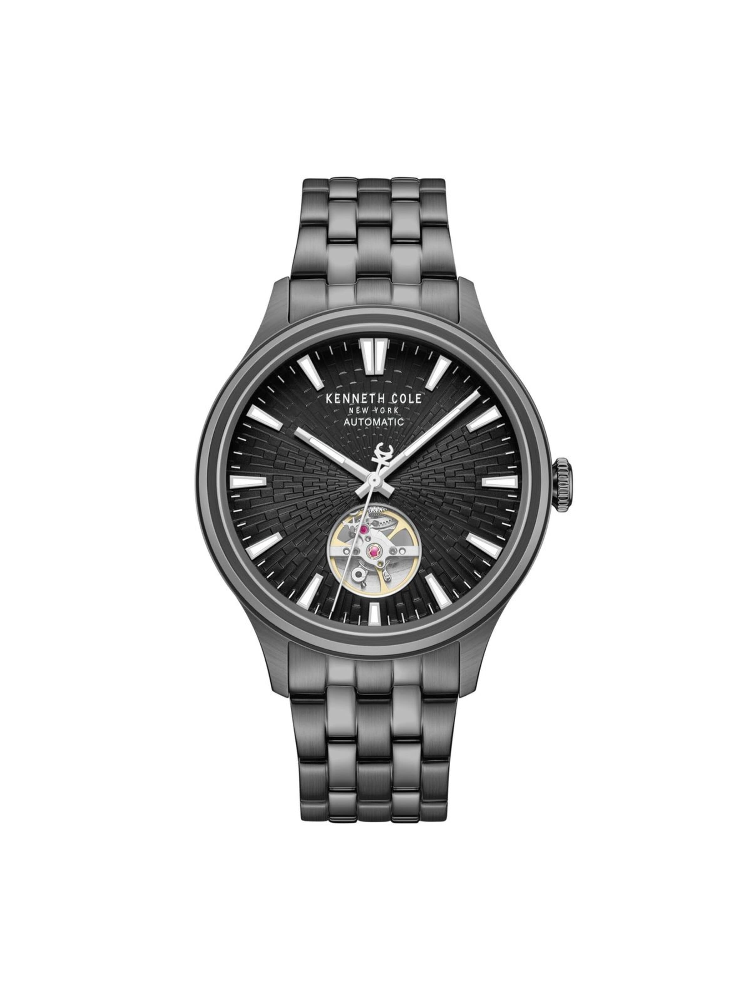 Montre à affichage analogique Kenneth Cole en noir : devant