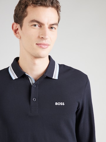 BOSS Bluser & t-shirts 'Plisy' i blå
