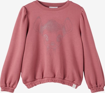 NAME IT Sweatshirt 'BAMBI' in Pink: front