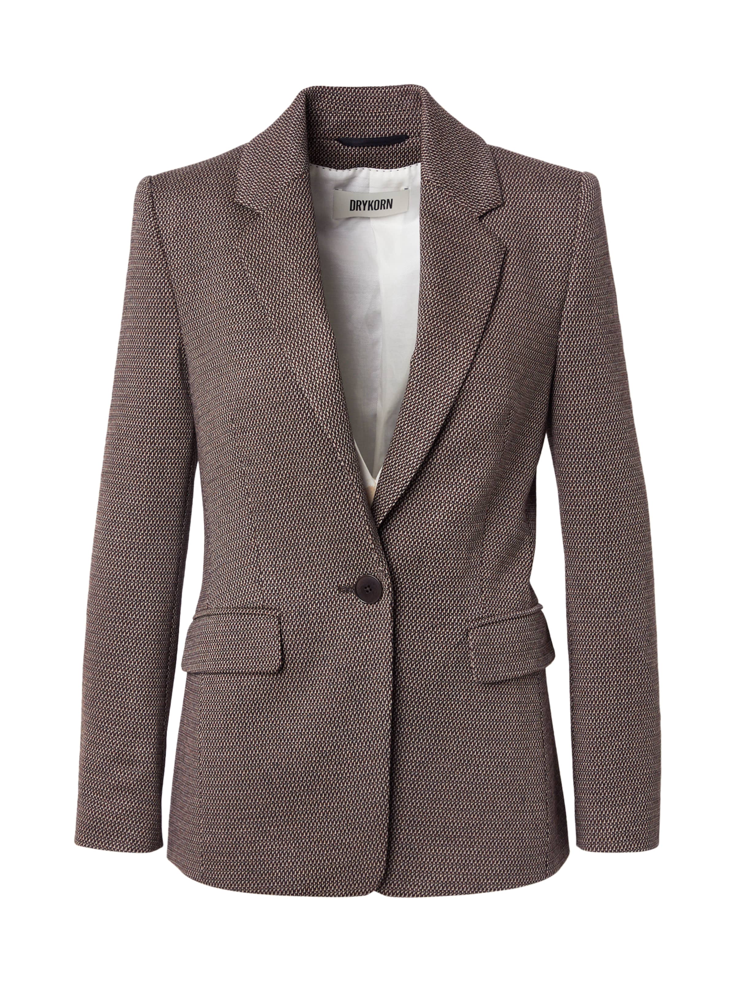 Blazer 'ATLIN_2 10' DRYKORN en marron : devant