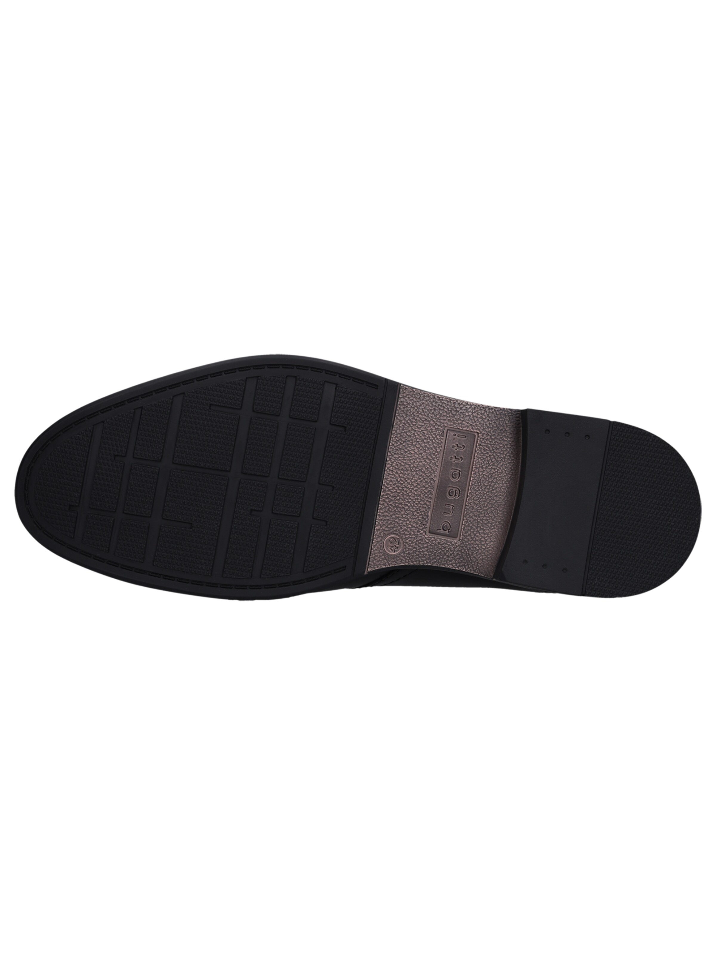 Chaussure à lacets bugatti en noir