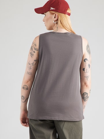 Top di Ulla Popken in grigio