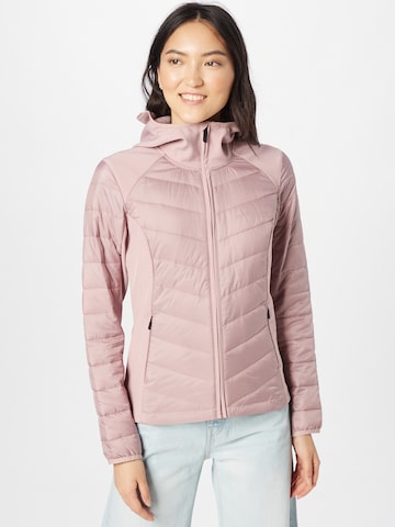 PROTEST Athletic Jacket 'CHARON' in Pink: front