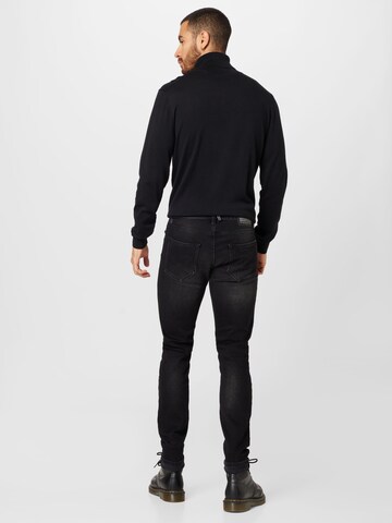 REPLAY Slimfit Jeans 'MICKYM' in Schwarz