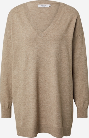 MSCH COPENHAGEN Sweter w kolorze beżowy: przód