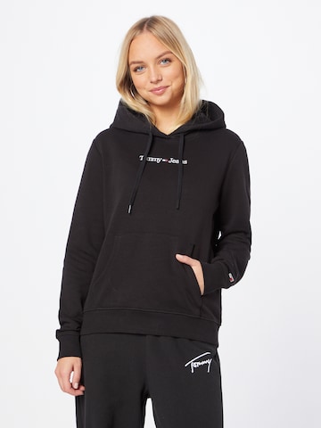 TOMMY HILFIGER Sweatshirt in Schwarz: predná strana