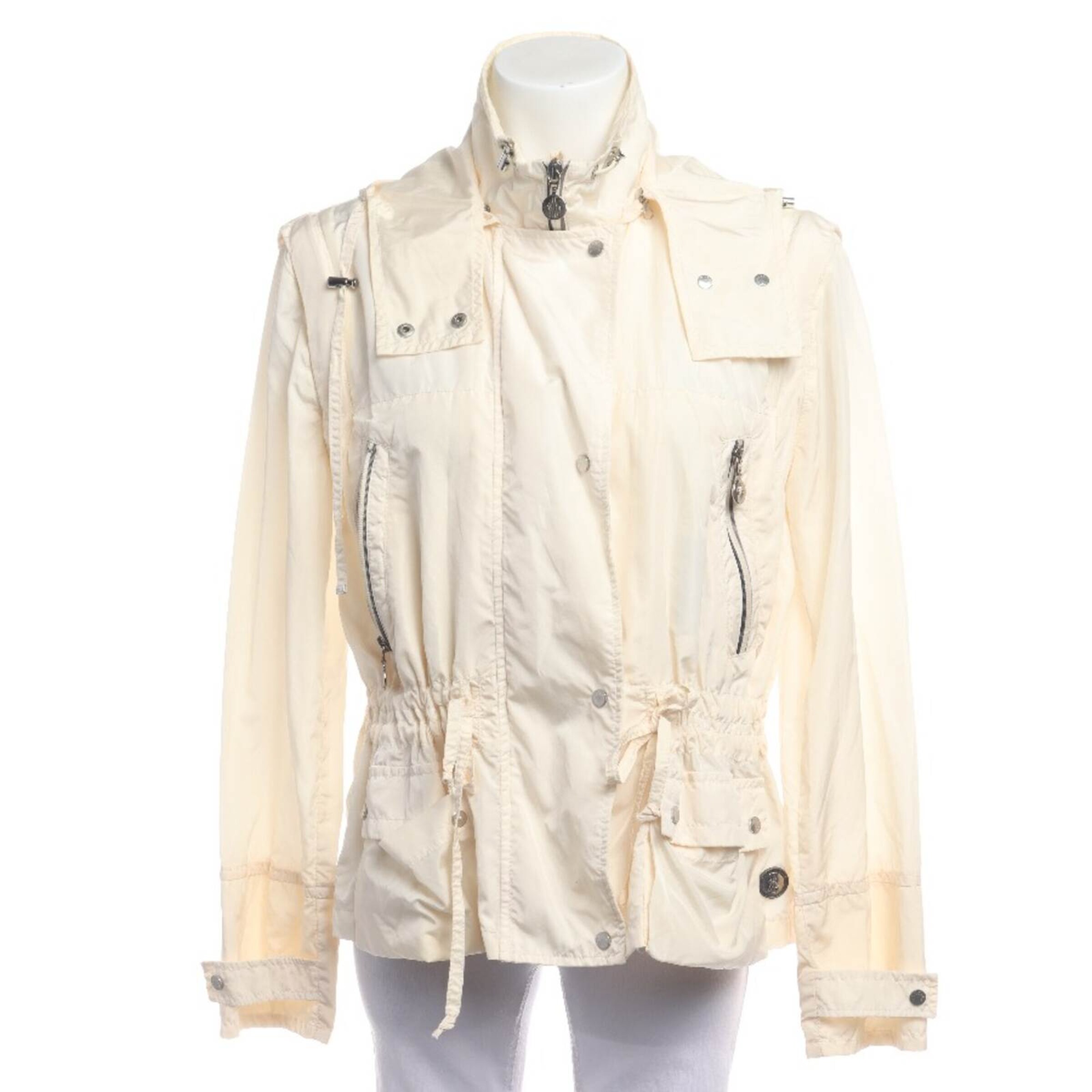 MONCLER Jacket & Coat in S in White: front