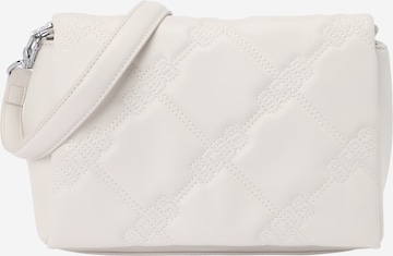 GCDS - Bolso de hombro en blanco: frente