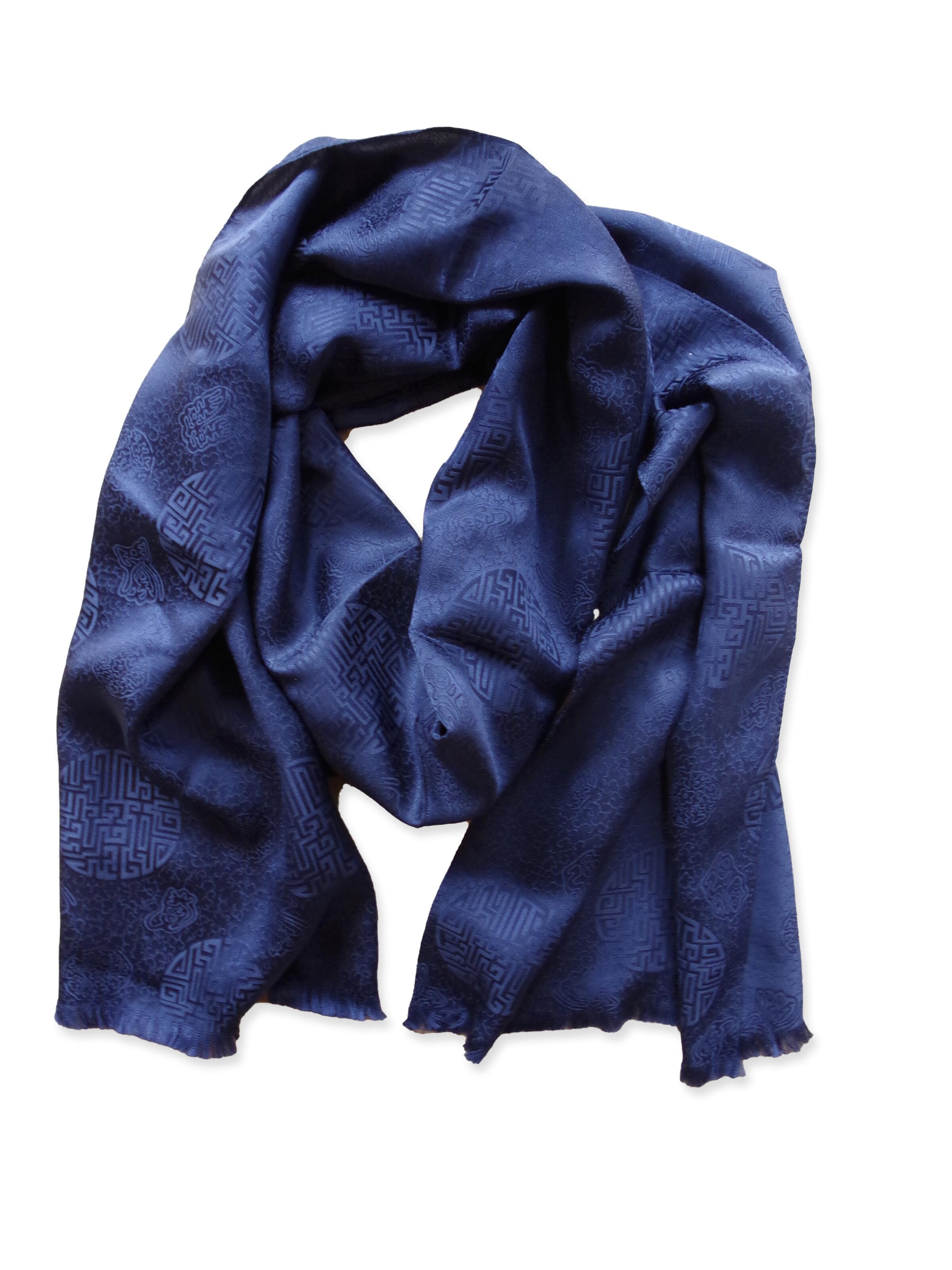 Posh Gear Scarf 'Satinecho' in Blue