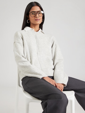 VERO MODA Pulover 'VMBESTI' | siva barva: sprednja stran