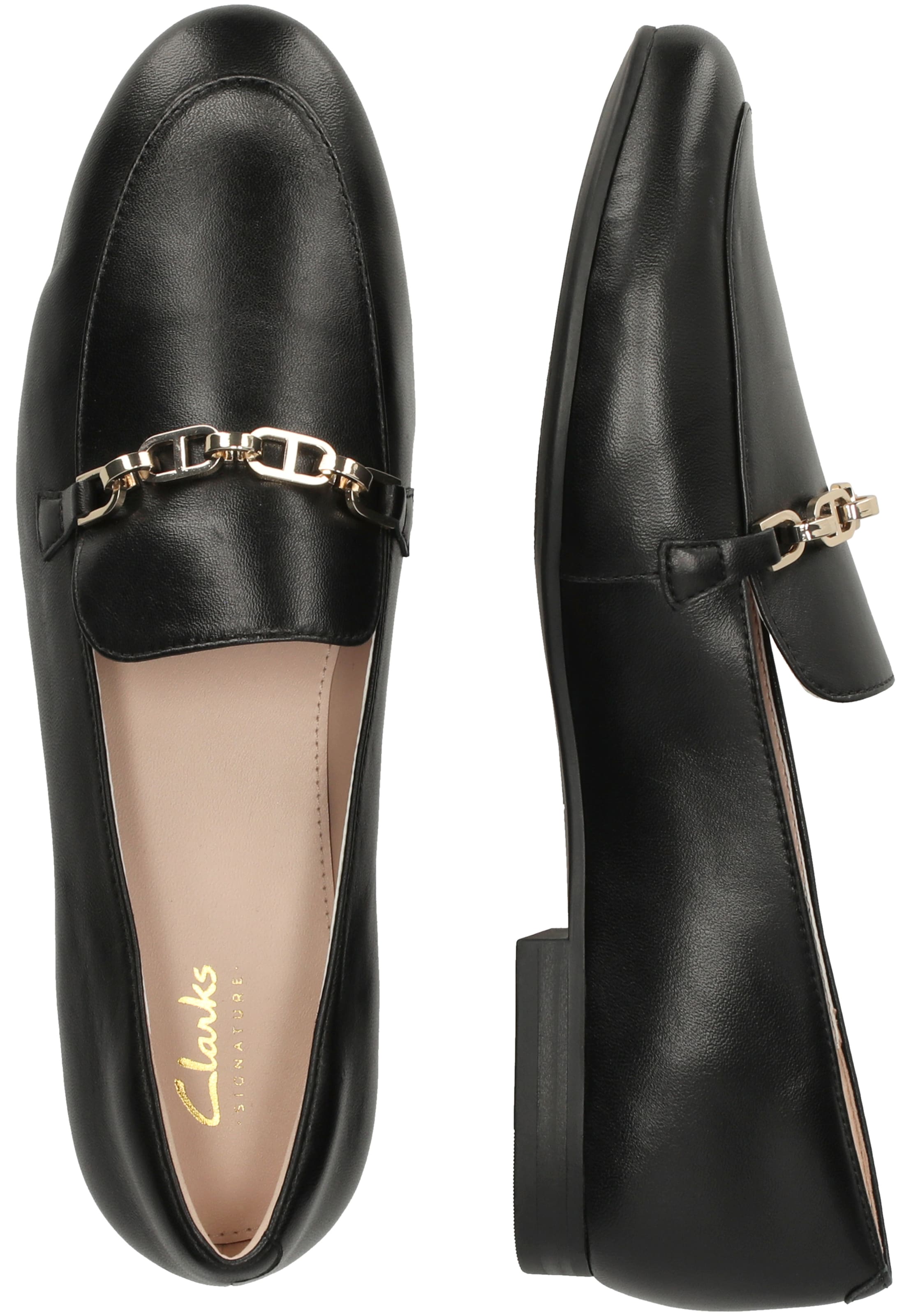 CLARKS Slip-ons 'Tamna Iris' in Black