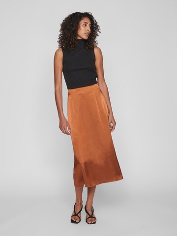 VILA Skirt 'SHIMA' in Brown