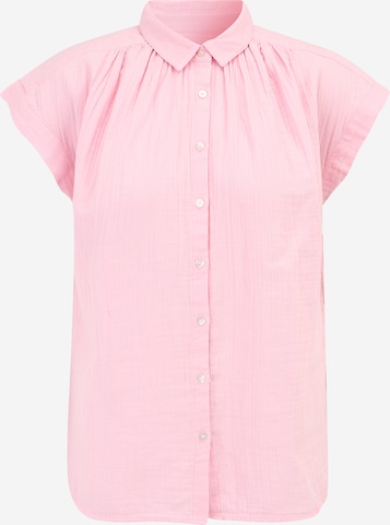 Gap Petite Blouse in Pink: front