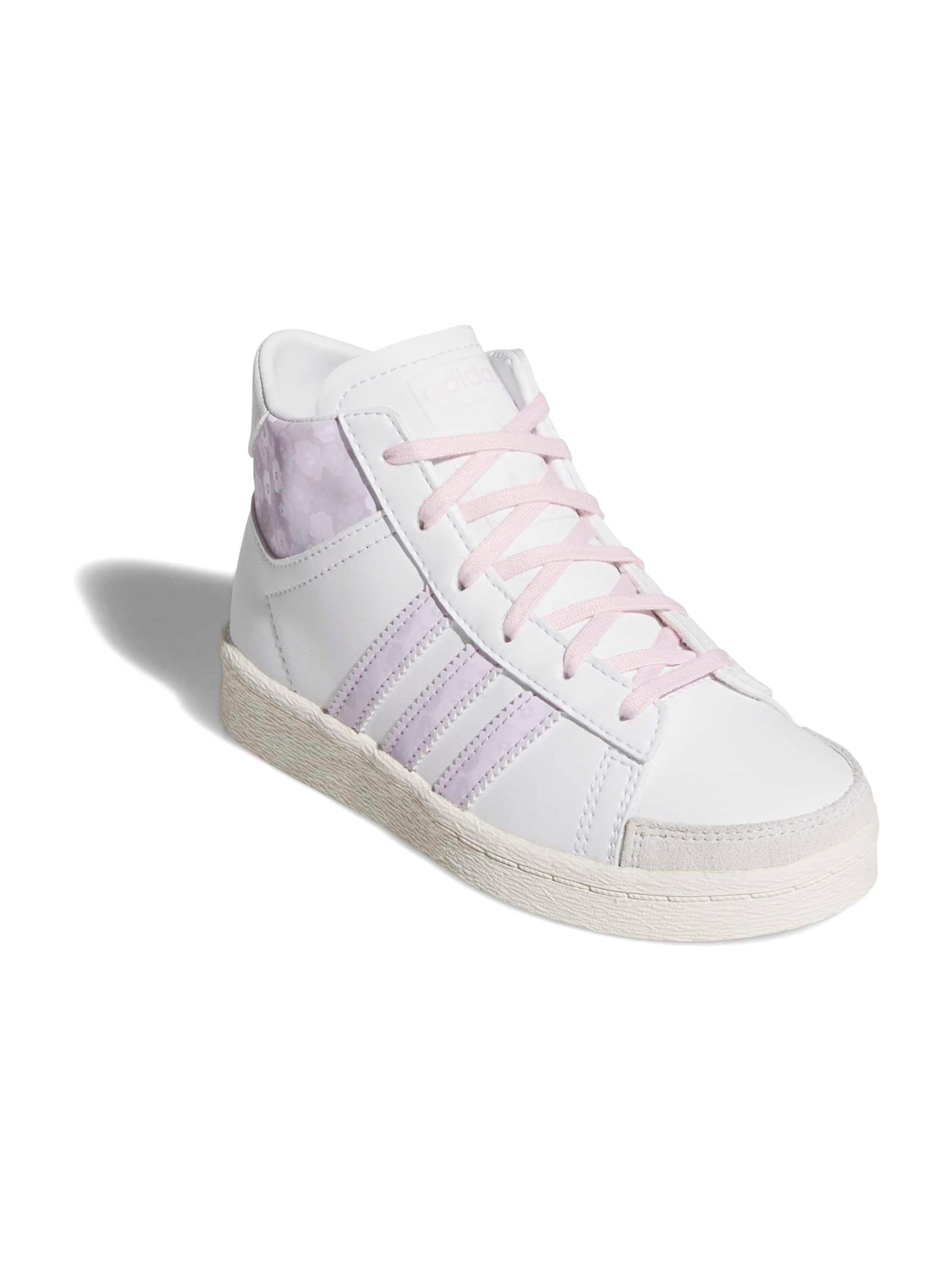 ADIDAS SPORTSWEAR Sneakers 'Grand Court Crib' in 19 in de kleur Pastellila / Lichtlila / Rosa / Wit, Productweergave