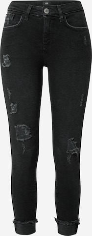 River Island Skinny Jeans 'AMELIE ZORRO' in Schwarz: predná strana