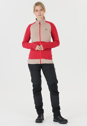 Whistler Athletic Fleece Jacket 'Nevados' in Red