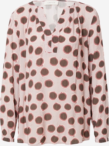 Cartoon Blouse in Roze: voorkant