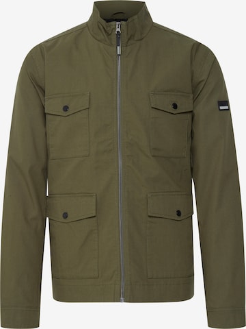 !Solid Between-Season Jacket 'MINGUS' in Green: front