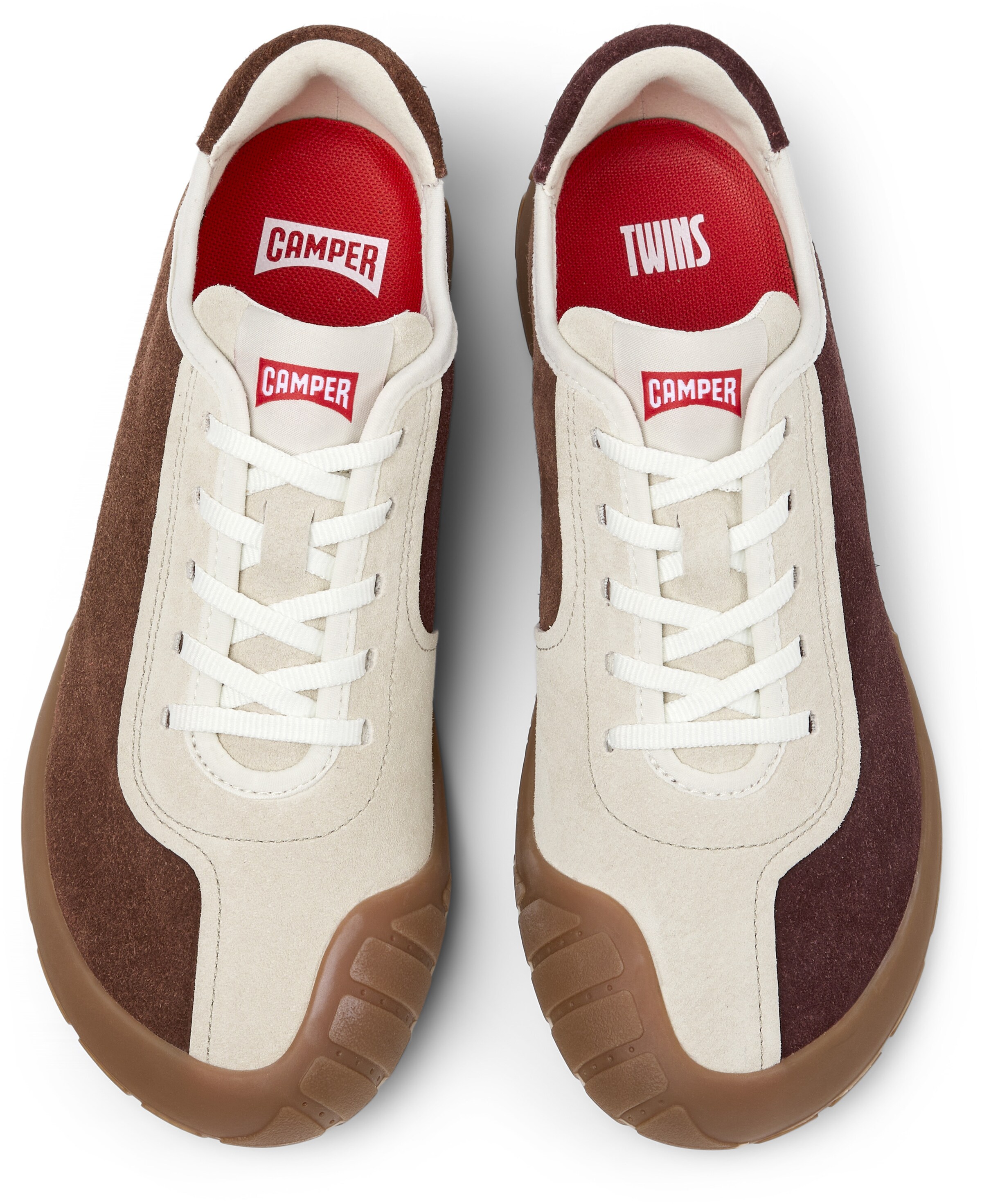 Baskets basses CAMPER en marron