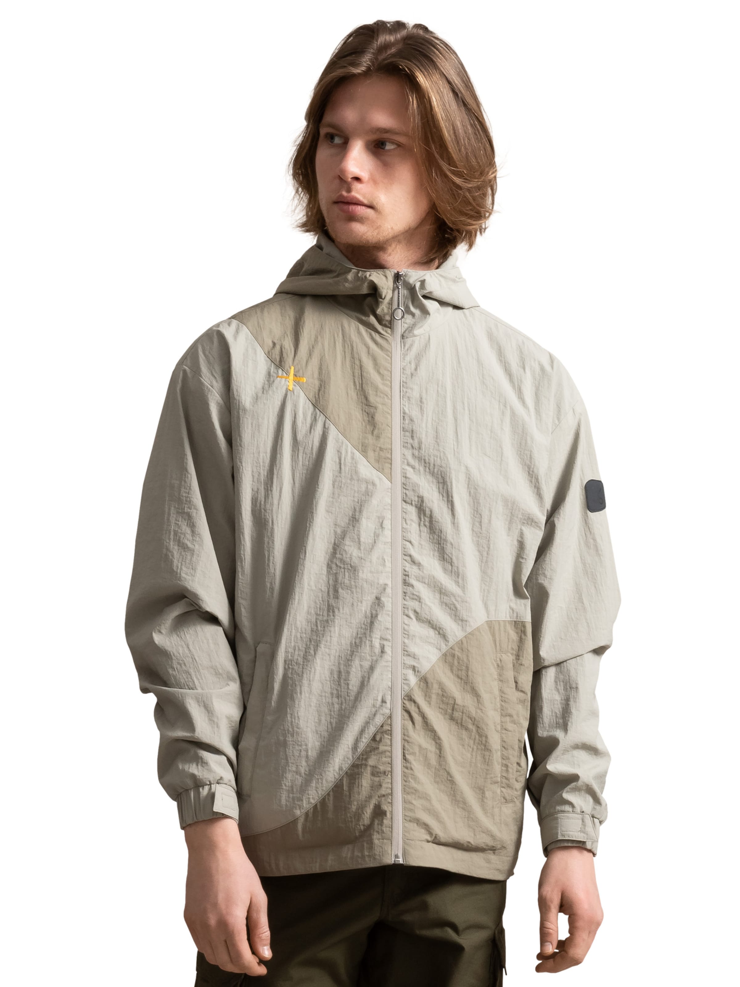 Kaft Tussenjas 'Pakaru' in Grijs: voorkant