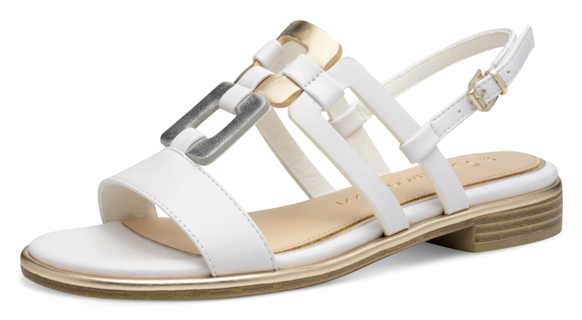 MARCO TOZZI Sandale in Weiß: Vorderseite