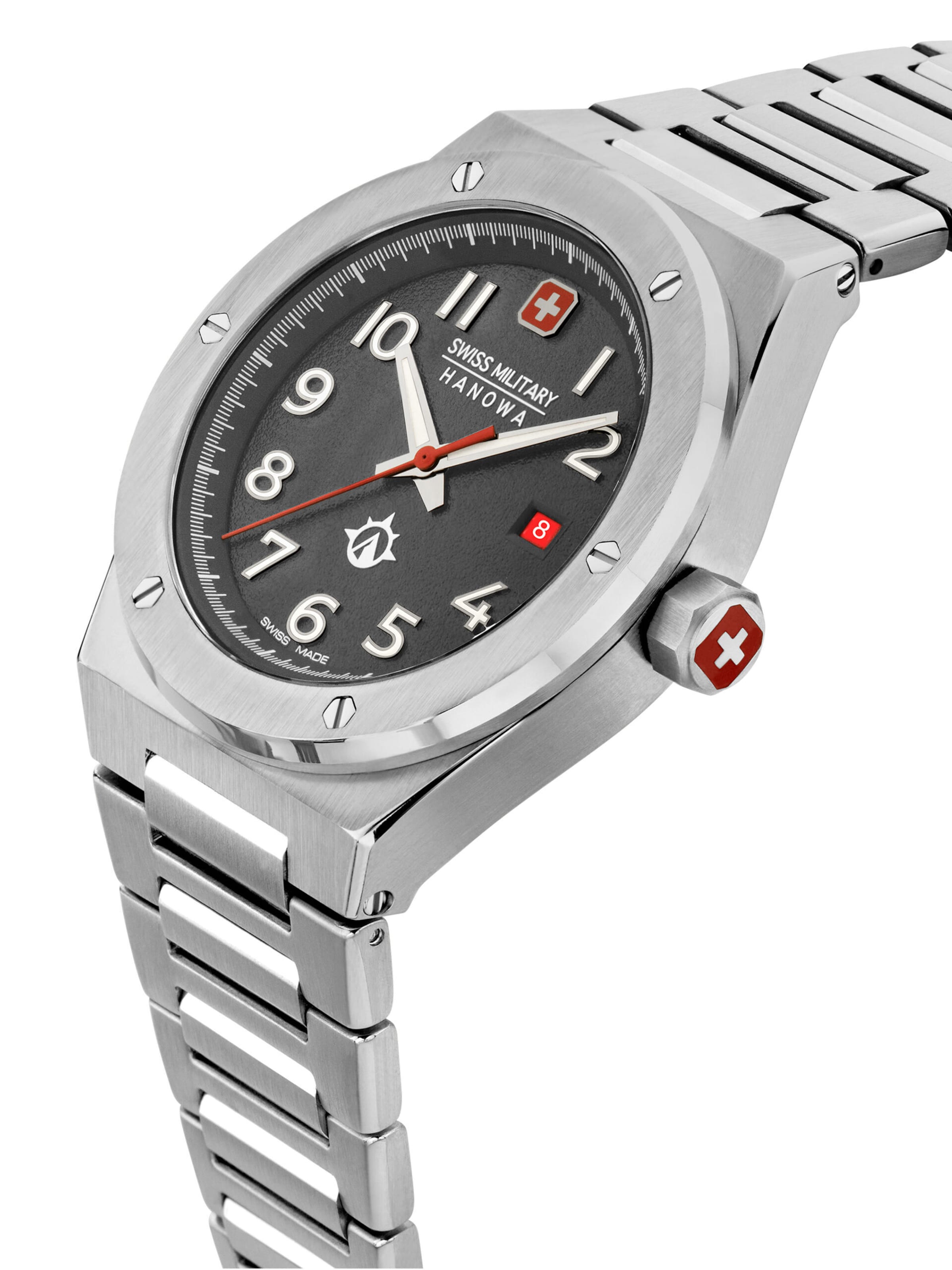 SWISS MILITARY HANOWA Uhr 'Sonoran' in Silber