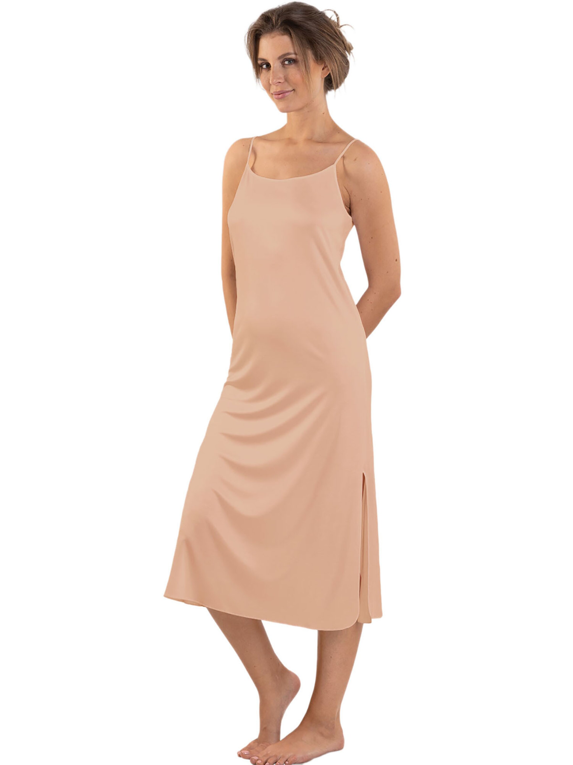 Nina von C. Undershirt 'Elegance' in Brown: front