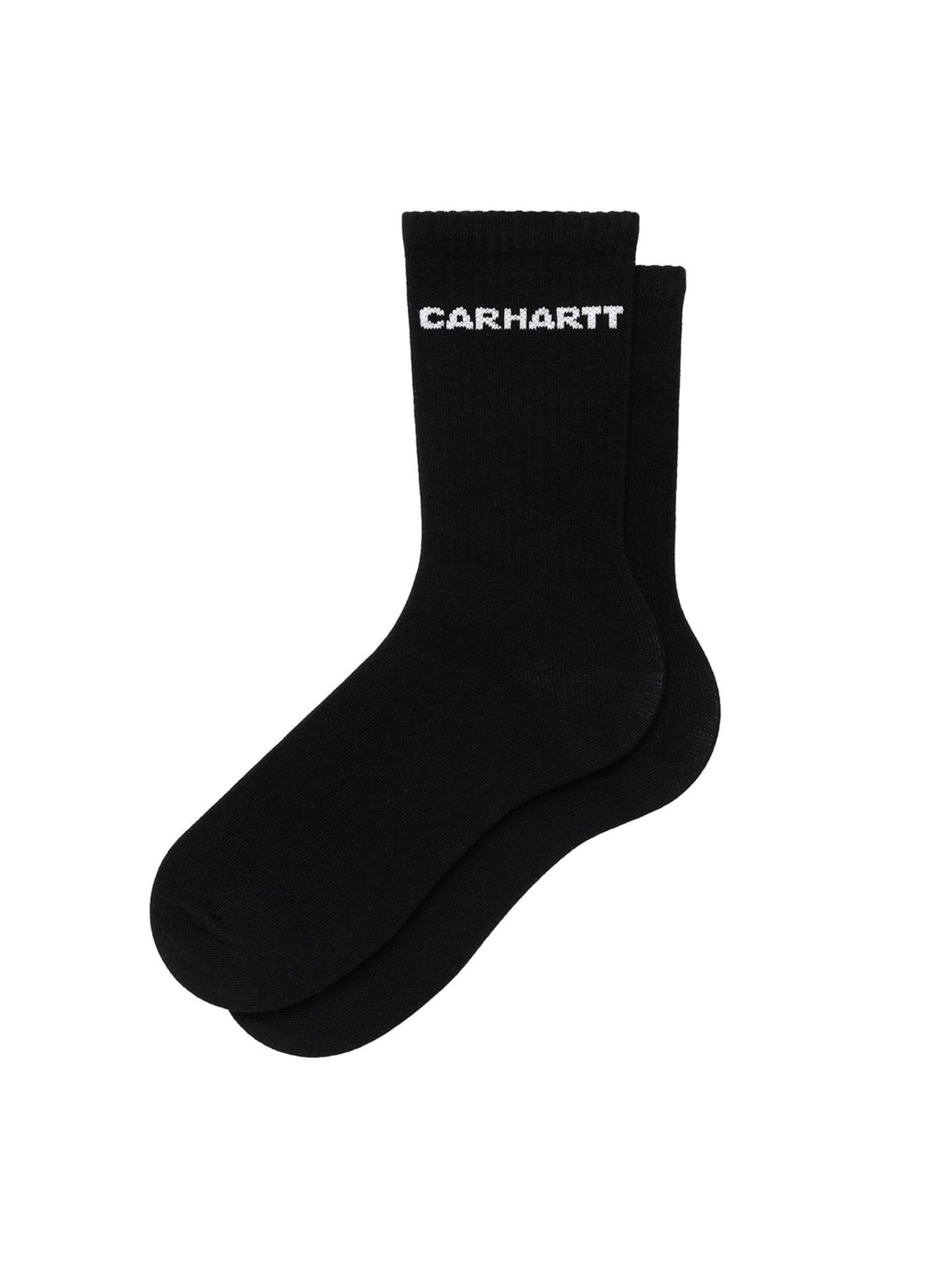 Carhartt WIP Sokker 'W' LINK SOCKS BLACK' i hvid: forside