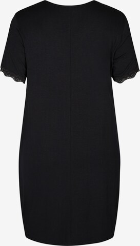 Zizzi Nightgown 'Delicate' in Black