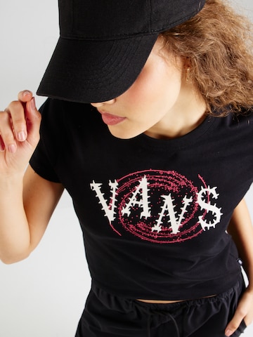 VANS Shirt 'SPIRAL DOWN MINI' in Zwart