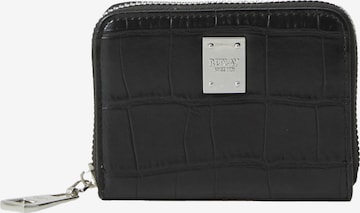 REPLAY Kukkaro värissä musta: etupuoli