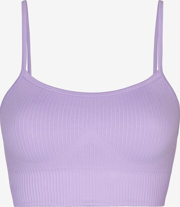 SNOCKS Sports Bra in Purple: front