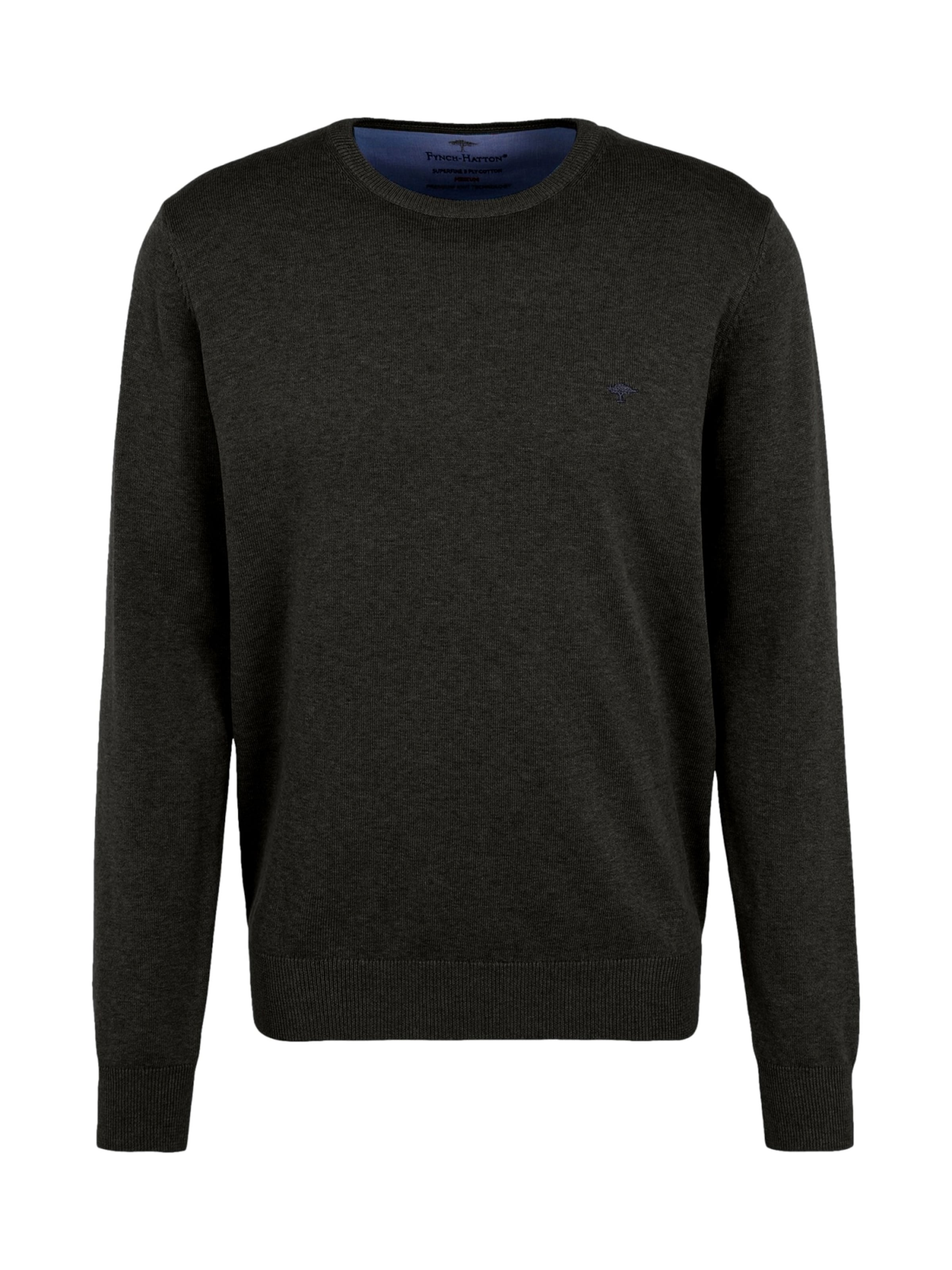 FYNCH-HATTON - Jersey en negro: frente
