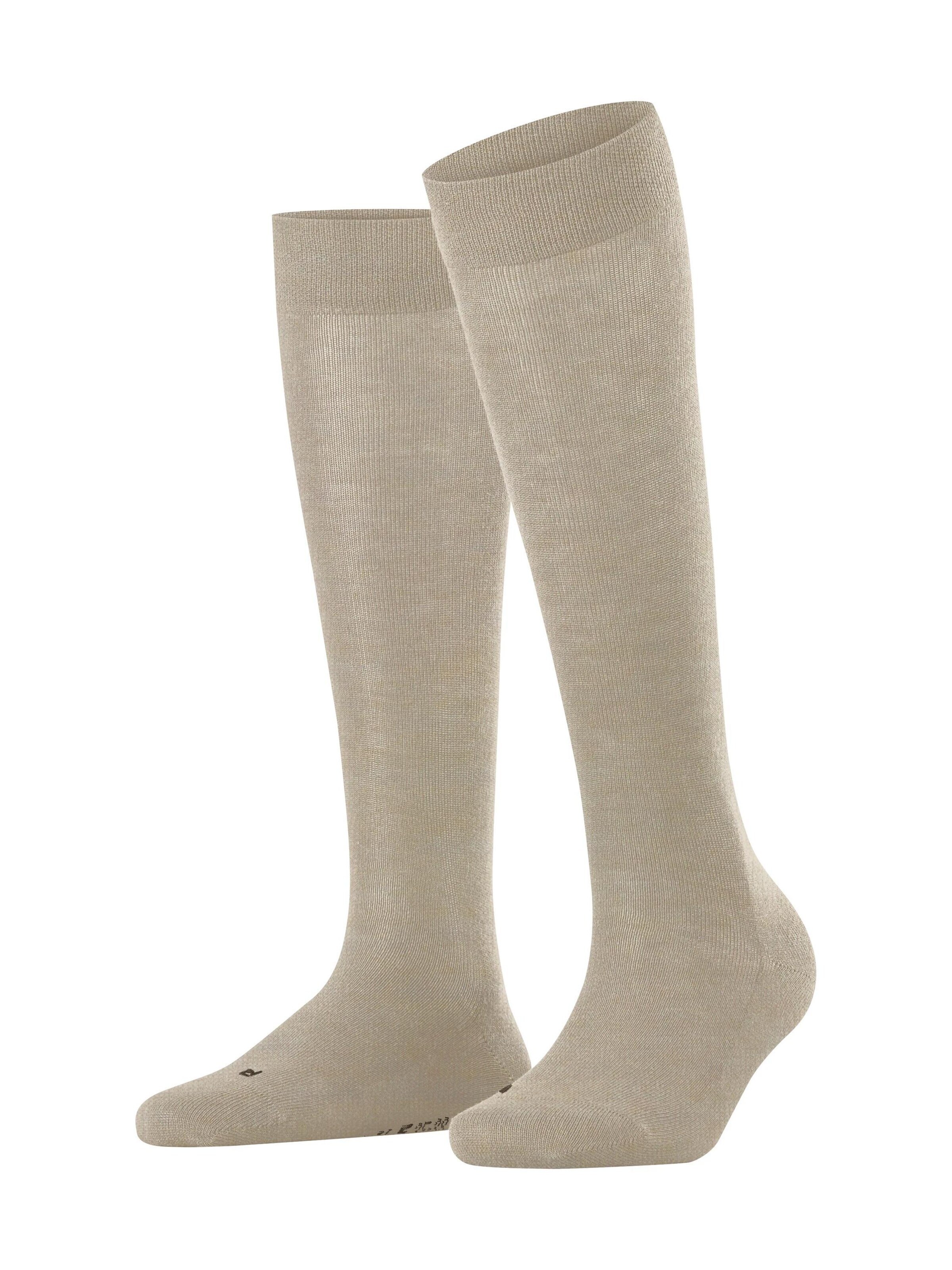 FALKE Overknee Strümpfe 'Sensitive London'‌‌‌‌‌ in Beige: Vorderseite